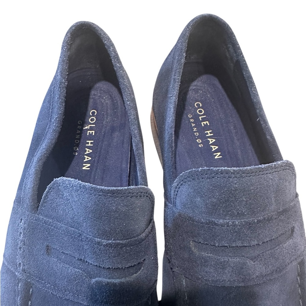Cole Haan Blue Loafers Slip-Ons